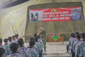 Bekali Generasi Muda Jember, Yonif R 509 Kostrad Latih Disiplinan, Wawasan Kebangsaan dan Cinta Tanah Air