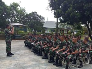 Santi Aji Kepada Prajurit, Dandenhub Divif 2 Kostrad