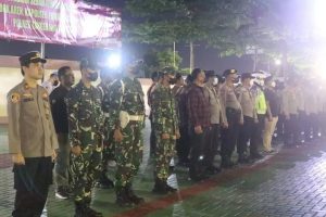 Jaga Keamanan dan Ketertiban Kota Tangsel, Yonarhanud 1 Kostrad Patroli Gabungan