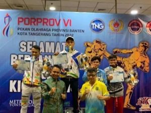Raih Medali Perak Cabang Kicboxing pada Porprov Jabar 2022, Prajurit Divif 1 Kostrad Harumkan Satuan