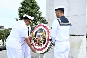 Jelang Hari Armada RI Tahun 2022, Lantamal I Ziarah Di TMP Bukit Barisan Medan