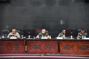 Jelang Kunjungan Presiden RI, Danlantamal XII Pontianak Ikuti Rapat Koordinasi Bahas Kesiapan Pengamanan VVIP