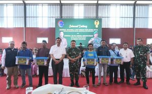 Menko Marves Didampingi Kasad dan Pangkostrad Tinjau Lokasi Program Ketahanan Pangan Kostrad