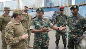 Ajang Pertukaran Pengetahuan, Divif 1 Kostrad Laksanakan Latma Bersama AD Australia