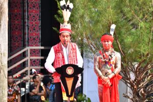 Komandan Lantamal XII Hadiri Kunjungan Kerja Presiden RI Ke Kota Pontianak Kalimantan Barat