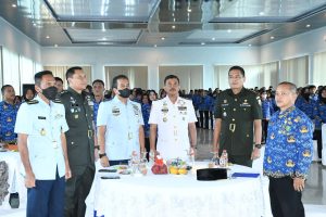 Danlantamal I dan Jajarannya Hadiri Acara Syukuran HUT KORPRI Ke- 51 Tahun 2022