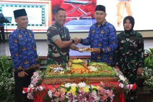 Wujudkan Fungsi Sebagai Perekat Persatuan Bangsa, PNS TNI AL Palembang Peringati HUT KORPRI Ke-51 Tahun 2022