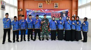 PNS TNI AL Sabang Gelar Syukuran HUT KORPRI Ke-51 Tahun 2022 Secara Sederhana