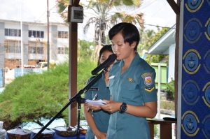 TNI AL, Syukuran HUT KORPRI Ke-51 Di Mako Lanal Dumai