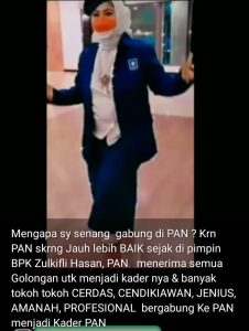 INi Alasan nya Mengapa Sosok Sri Ayu Sakti Bergabung di PAN