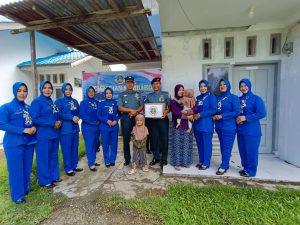 Jelang HUT Armada RI Tahun 2022, Lanal Simeulue Bagikan Sembako Kepada Prajurit, PNS dan PHL Keluarga Besar Lanal Simeulue