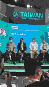Taiwan: Partner Cerdas untuk Pemulihan Berkelanjutan Indonesia 30 November – 3 Desember 2022 Manufacturing Indonesia (Hall A1, Stand No. 1418)