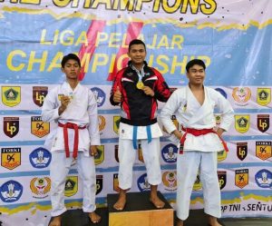 Raih Medali Terbanyak, Yonif R 328 Event Kejuaraan Karate Bogor Raya