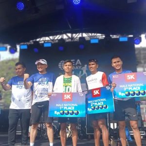 5 K Sea Today Run 2022, Yonarmed 10 Kostrad Sabet Juara