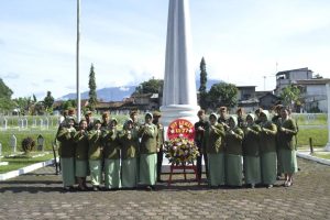 Yonarmed 13/Nanggala Doa Bersama dan Ziarah Makam Pahlawan