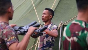 Jaga Kebugaran, Persiapan Satgas Yonif MR 411 Kostrad ke Papua