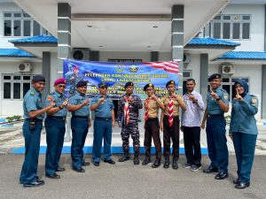 TNI AL, Lanal Lhokseumawe Melepas Peserta Pelayaran dan Perkemahan Saka Bahari Sailing Camp Ke Pulau Damar Kepulauan Seribu