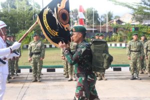 Danyon Pertama Yonif Mekanis 318 Kostrad Resmi Dilantik