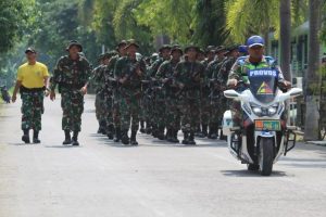 Sambut HUT Infanteri Ke 74, Yonkav 8 Kostrad Latihan Ton Ting