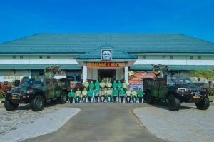 Komandan Pusat Persenjataan Arhanud, Kunjungi Satuan Jajarannya