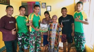 Terampil Wirausaha, Yonarmed 1 Kostrad Bina Warga Luhu