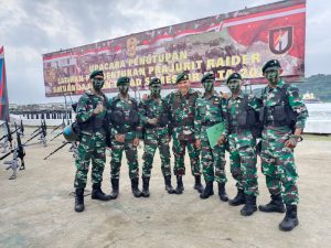 Serda Marcelino Yonif Raider 323 Buaya Putih Lulusan Terbaik Bintara Lattuk Raider Semester 2 TA 2022