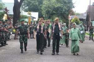 15 Prajurit Terbaik Yonarmed 6 Kostrad di Lepas Pindah Satuan
