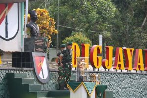 Danyonif Raider 323 Buaya Putih Lepas Kontingen Peleton Beranting