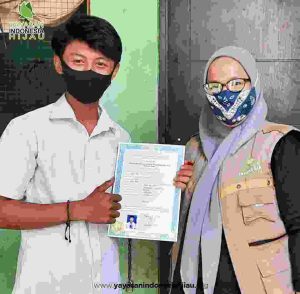 Yayasan Indonesia Hijau bersinergi dengan Asuransi Jasa Indonesia adakan Program Sekolah Kejar Paket.