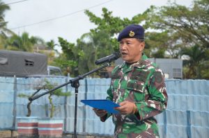 TNI AL, Upacara Bendera Tujuh Belasan Di Mako Lanal Dumai