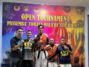 Tim Taekwondo Tamarunang Club (TTC) Yonarmed 6 Kostrad Ukir prestasi Gemilang pada Kejuaraan Open Turnamen PTMC Toraja Cup