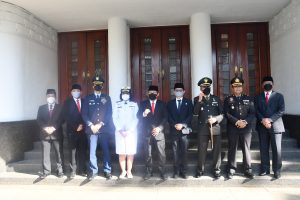 Komandan Lanal Bandung Irup Upacara Hari Bela Negara 2022 Tingkat Kota Bandung