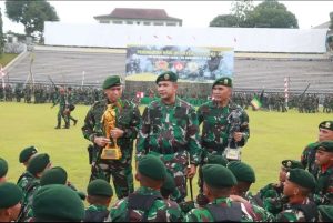 Satjar Brigif MR 6 Kostrad Juarai Peleton Beranting Yudha Wastu Pramuka