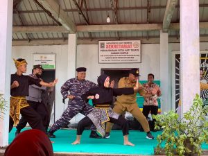 TNI AL, Pos Binpotmar Lobam Lestarikan Seni Beladiri Pencak Silat