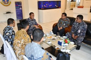DANLANTAMAL III JAKARTA MENERIMA TIM WASRIK BPK RI