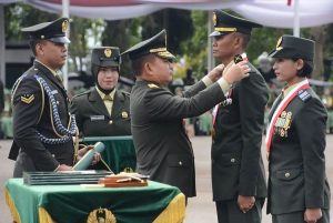 Pangkostrad Letjen TNI Maruli Simanjuntak, M.Sc. Hadiri Pelantikan Perwira Muda Abituren Diktukpa TNI AD Gelombang II TA 2022