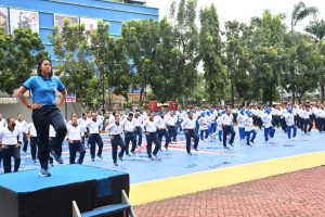 OLAH RAGA BERSAMA DAPAT TINGKATKAN KEKOMPAKAN DAN KEBERSAMAAN GUNA MENDUKUNG KEDINASAN LANTAMAL III