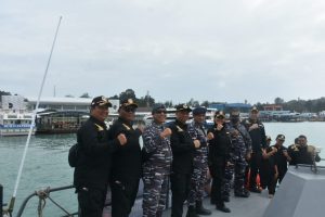 Pangkalan TNI AL Bintan dan BKP Kelas I Batam Gelar Patroli Bersama