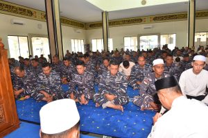 Jelang Pergantian Tahun, Lantamal I Laksanakan Doa Bersama