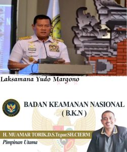 Pimpinan BKN Ucapkan Selamat kepada KSAL Laksamana Yudo Margono Calon Panglima TNI