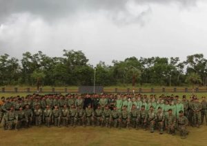 Yonif R 755 Kostrad Melepas Perwira Terbaiknya ke Tempat Pengabdian Baru