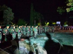 Beda Cara Beda Suasana, Sambut Tahun Baru Yonarmed 12 Kostrad