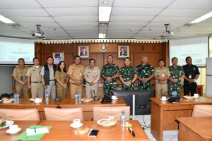 DANLANTAMAL III LAKSANAKAN KUNJUNGAN SILATURAHMI KEPADA BUPATI KEPULAUAN SERIBU