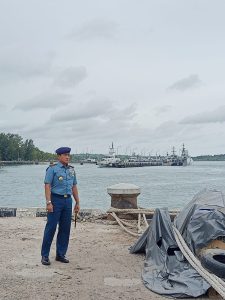 Komandan Pangkalan TNI AL Bintan Sidak Sarpras Di Tanjung Uban