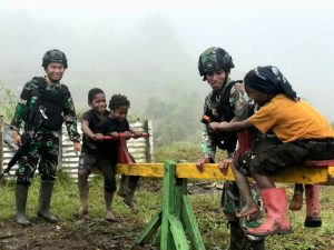 Wahana Bermain dan Belajar, “Taman Cakra Jawara” Cerdaskan Generasi Muda Masyarakat Distrik Yigi Papua Pegunungan