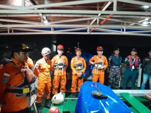 Posal Lampulo Lanal Sabang Sigap Evakuasi Crew Kapal SM. Santos di Perairan Selat Benggala Aceh Besar