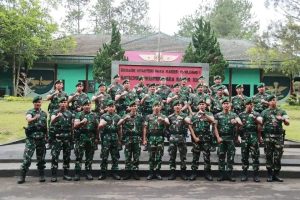 Danbrigif PR 17 Divif 1 Kostrad Kolonel inf Febi Triandoko, M.Si. (Han) Kunjungan Perdana ke Yonif PR 330 Kostrad