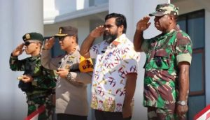 Sinergitas TNI-Muspida, Gelar Apel Bersama Ciptakan Suasana Kondusif Nduga