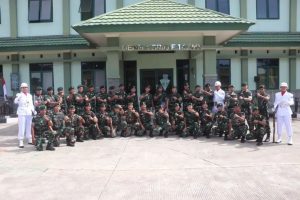 Berikan Penghormatan Bagi Prajurit Pindah Satuan, Brigif M 14 Kostrad Gelar Tradisi