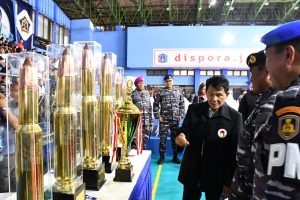 DANLANTAMAL III HADIRI PEMBUKAAN KEJUARAAN NASIONAL KARATE “KASAL CUP II” TAHUN 2023